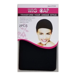 KIT 2 touca Cap para wig Touca fina para prender cabelos antes da peruca