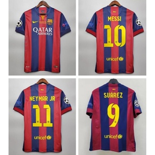 Camisa de Manga Longa do Barcelona Home 14/15 Retro Nike