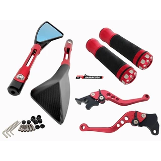 Retrovisor Manete Manopla Cb 300 CB 250 Twister Falcon Xre 300 XR 250 Tornado Bros Pop 100 Fan Start Titan 125 150 160