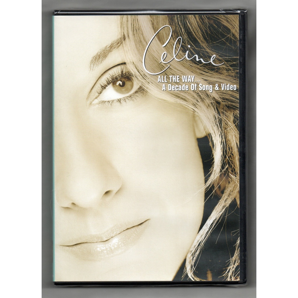 Celine Dion DVD All The Way A Decade Of Song & Video | Shopee
