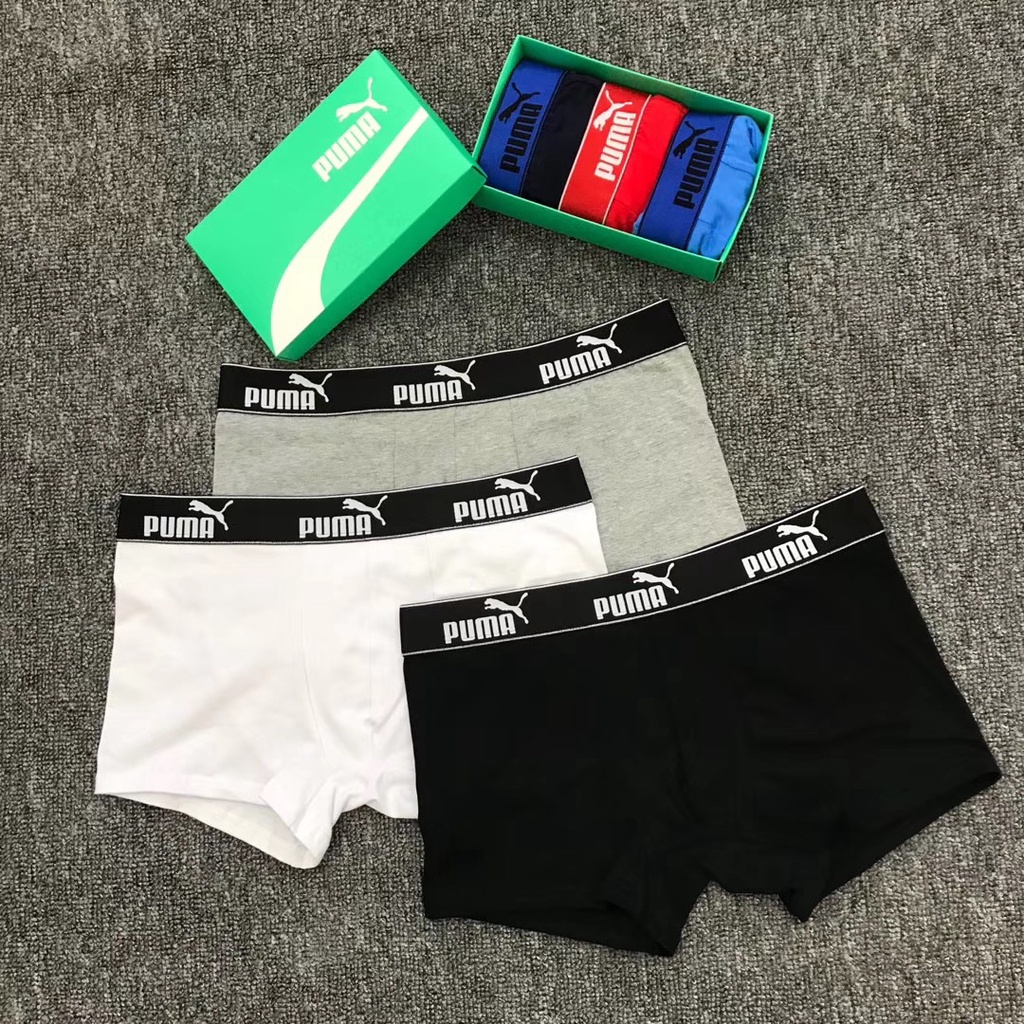 [3pcs+Box] Roupas íntimas masculinas Roupas íntimas masculinas Confortáveis Cuecas de boxe respiráveis Cuecas de boxe masculinas Roupas íntimas masculinas Roupas íntimas masculinas