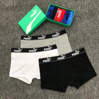 [3pcs+Box] Roupas íntimas masculinas Roupas íntimas masculinas Confortáveis Cuecas de boxe respiráveis Cuecas de boxe masculinas Roupas íntimas masculinas Roupas íntimas masculinas