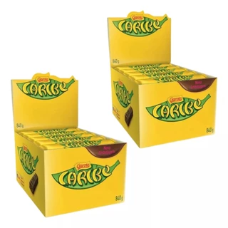 Kit 2 Caixas De Chocolate Caribe Garoto C/30 Unids De 28g