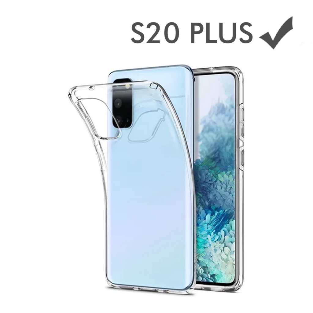 Capa Capinha Para Samsung Galaxy S20 PLUS Anti Impacto Case Silicone TPU Transparente