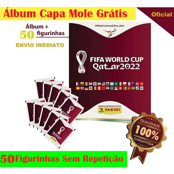 ÁLBUM DE FIGURINHAS – COPA DO MUNDO 2018 – AUTOGRAFADO PELA