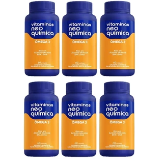 Kit 6 Vitamina Ômega 3 com 60 Cápsulas - Neo Química