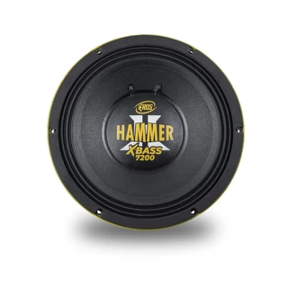 Alto Falante E-12 Polegadas Hammer Xbass Com Potência 3.600w RMS Impedância De 4 Ohms Ferrite Feito Em Bário