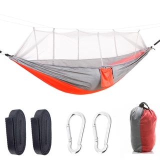 Rede De Dormir Com Portat Camping Mosquiteiro Descanso 300kg