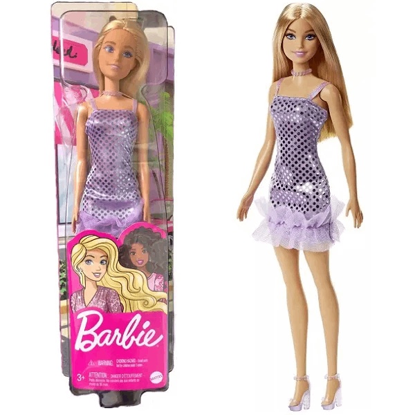 BONECA BARBIE FASHION GLITTER T7580 | Shopee Brasil