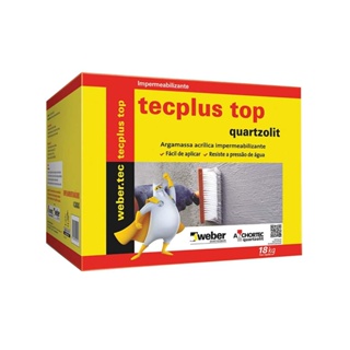 Impermeabilizante Tecplus top 18 kg Quartzolit