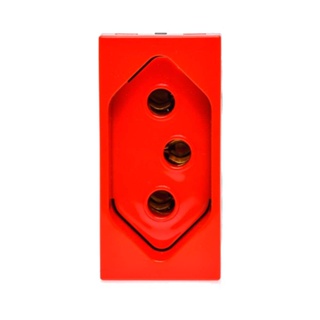 Módulo tomada Arteor 2Pt 10A vermelho 593730 Pial