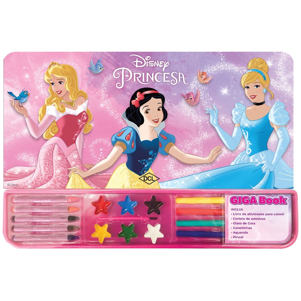 Fazendo a Nossa Festa - Colorir: Princesas Disney - Livrinho de Atividades!