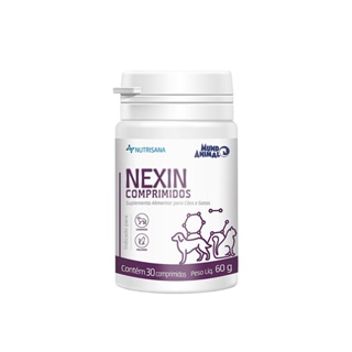 Suplemento para Cães e Gatos Nutrisana Nexin Mundo Animal 30 Comprimidos