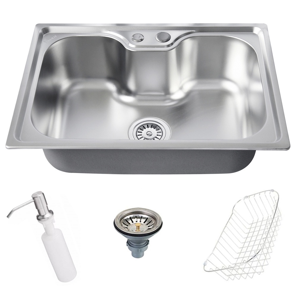Cuba Cozinha Gourmet Aço Inox Luxo Com Acessórios 50x40 Cm | Shopee Brasil