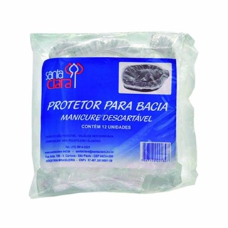 Protetor De Bacia Manicure Santa Clara c/12un