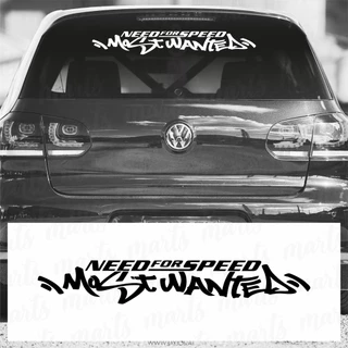 Adesivo Carro Need for Speed MostWanted Para Brisa
