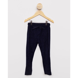 Calça Bebê Bolso Canguru Cotelê Marinho