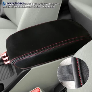 SECRETSPACE Centro De Apoio De Braço Para Carros Console Tampa Acessórios Interiores De Couro De Microfibra Honda Civic 9a Geração 2012-2015 B3E4