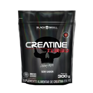 Creatina Turbo Sachê com 300g - Black Skull