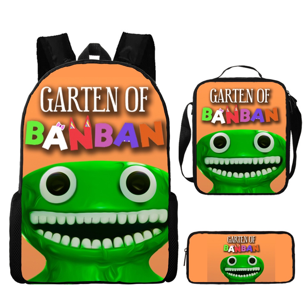 Garten of Banban Kids Backpack Mochila Para Crianças Do Ensino