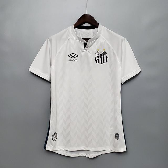 Camisa Camiseta Santos Azul, Branca e listrada envio imediato 2021