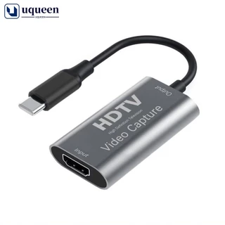 Placa De Captura De Vídeo UQUEEN Tipo C 1080P 4K Compatível Com HDMI Caixa De Gravação R8U6