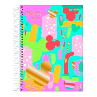 Caderno Disney Mickey Mouse 320 Folhas 20 Matérias Jandaia
