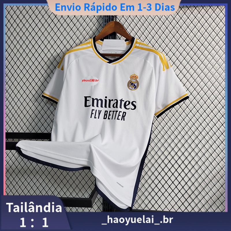 Camisa de futebol 23-24 Real Madrid Man I HM