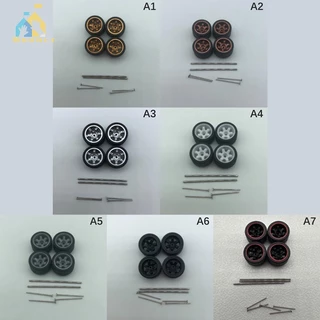 Brinquedos Clássicos Para Veículos De Corrida De Ressalto Rodas De Vento E Incêndio Modelo 1/64 Mini Carro Com Placa De Eixo Oco Pneus De Borracha Modificada Peças Bonitas