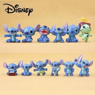12/4pcs Boneca Disney Stitch Doll PVC Modelo 2-3CM Bolo Decorativo Mini Brinquedos Infantis Presente De Aniversário De Férias em Oferta na Shopee