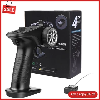 ABB Tx4 2.4ghz Sistema De Rádio 4ch Controlador Do Transmissor Controle Remoto W/Receptor Para Rc Car Boat Pk Tg3 Fs-gt3b