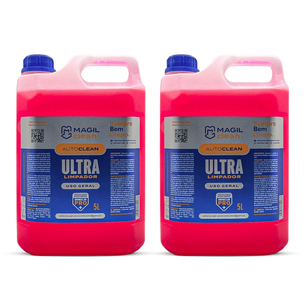 Kit 2 un Ultra Limpador Autoclean 5L | Shopee Brasil