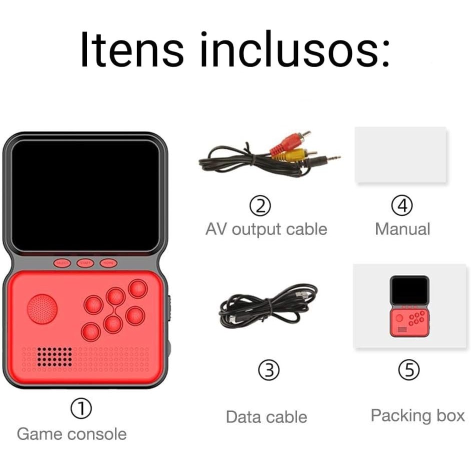 Videogame Portátil Game Box Power M3 | Shopee Brasil