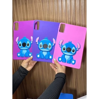 Capa Tablet Infantil Stitch Emborrachada Silicone REDMI PAD SE 8.7" POLEGADAS