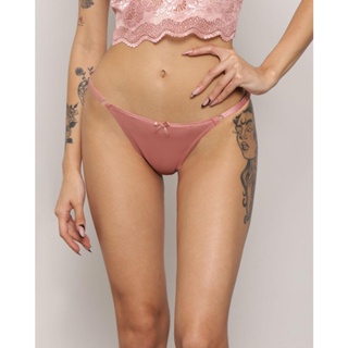 Calcinha Feminina String Renda Rosa