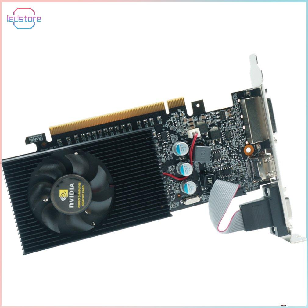 Placa de Vídeo NVIDIA Afox GeForce GT 730 4GB DDR3 128 Bits AF730-4096D3L5  (DDR3 - Afox Oficial