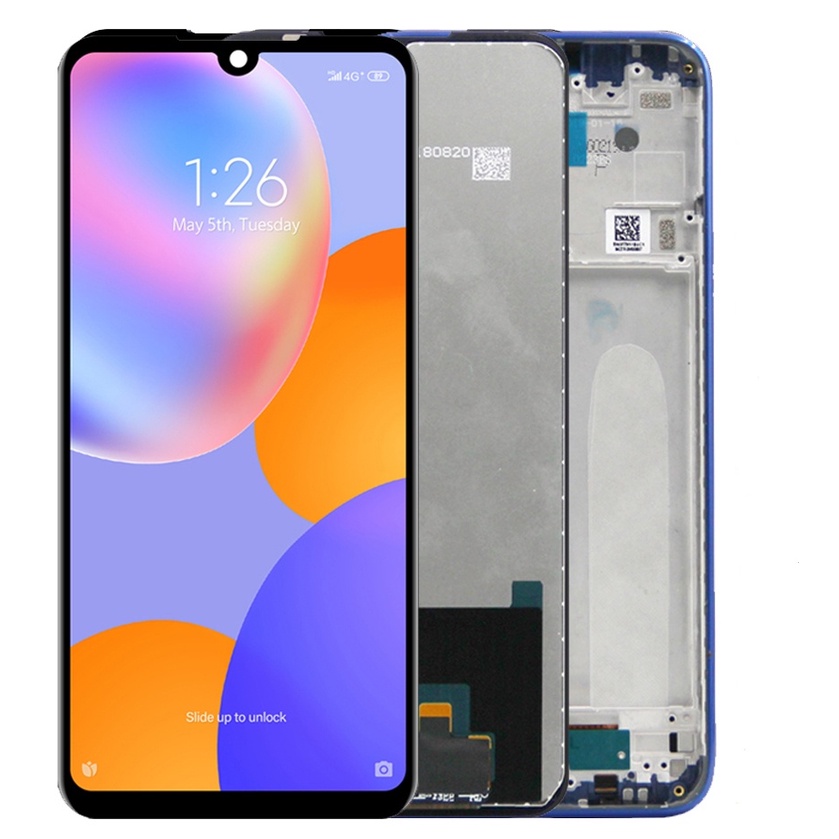 DISPLAY TOUCH FRAME ORIGINALE XIAOMI REDMI NOTE 7 / PRO VETRO SCHERMO M1901F7G - Foto 8