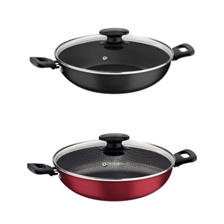 Panela Wok Antiaderente 3,3l C/ Tampa 28cm Loreto Tramontina