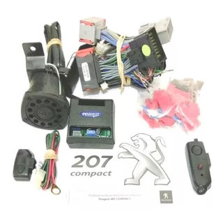 Kit Alarme Original Com Keyless Para Peugeot 207 Original