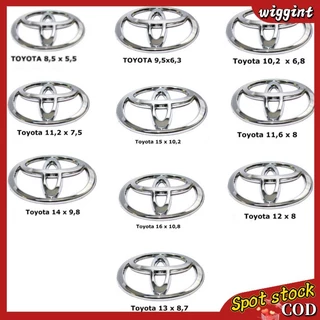 WIGG Toyota CHROME Emblemas Do Logotipo Carro