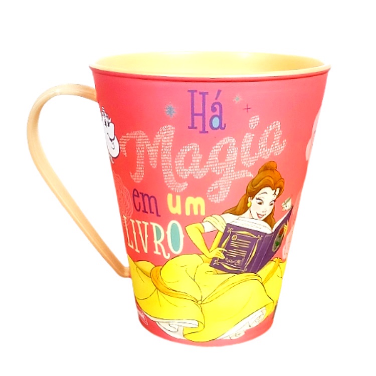 Caneca Infantil Princesas Branca De Neve 360ml Plasútil - Compre Agora -  Feira da Madrugada SP