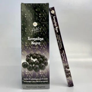 Incenso Flute Turmalina Negra - Kit com 6 Iguais ou Variados