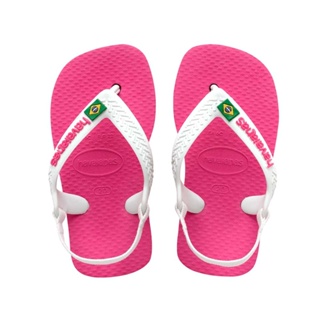 Chinelo Havaianas Baby Brasil Logo