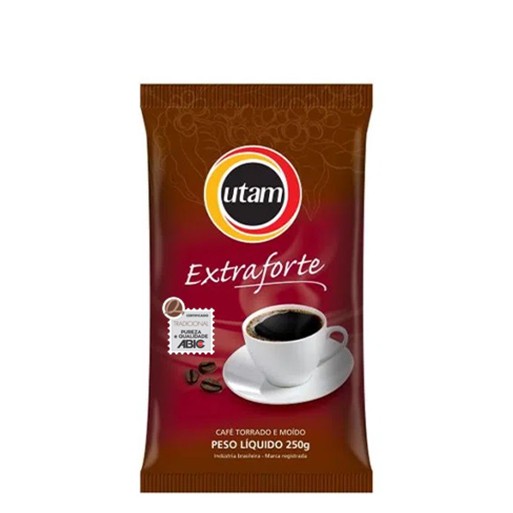 Café Utam Extraforte 250g | Shopee Brasil