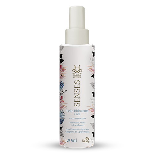 Leite Hidratante Pet Society Hydra Pet Spa Senses para Cães 120ml