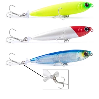 Isca Artificial com Hélice Superfície Maruri Indiana 80H 8cm 11g Escolha a Cor