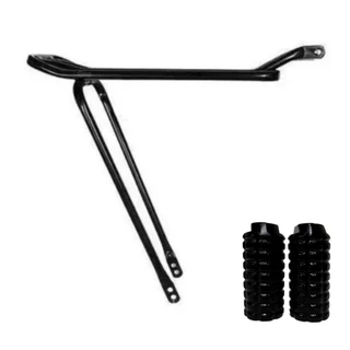 Bagageiro Garupa Bicicleta Bike Aro 20 A 26 Aço + Apoio Promoção
