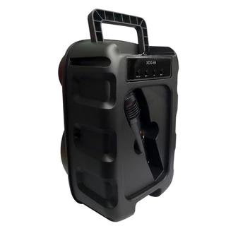 Caixa de som bluetooth portátil com microfone FM USB Xtrad