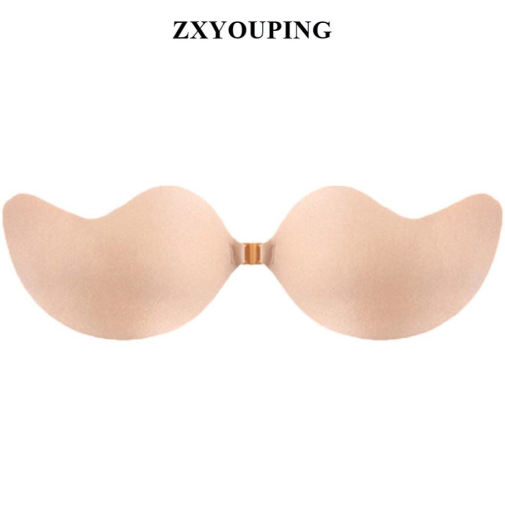 Beonlema Strapless Bras for Women Invisible Sticky Bra Push Up