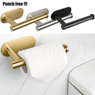 Suporte Adesivo Para Papel Higiênico/Toalha De Parede Em Aço Inoxidável Banheiro Sem Furos /